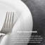 Tower T867023WHT Porcelain Dinnerware Set, 12 Pieces, White