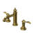 Widespread 2-handle Bathroom Faucet with Drain Assembly-102916222