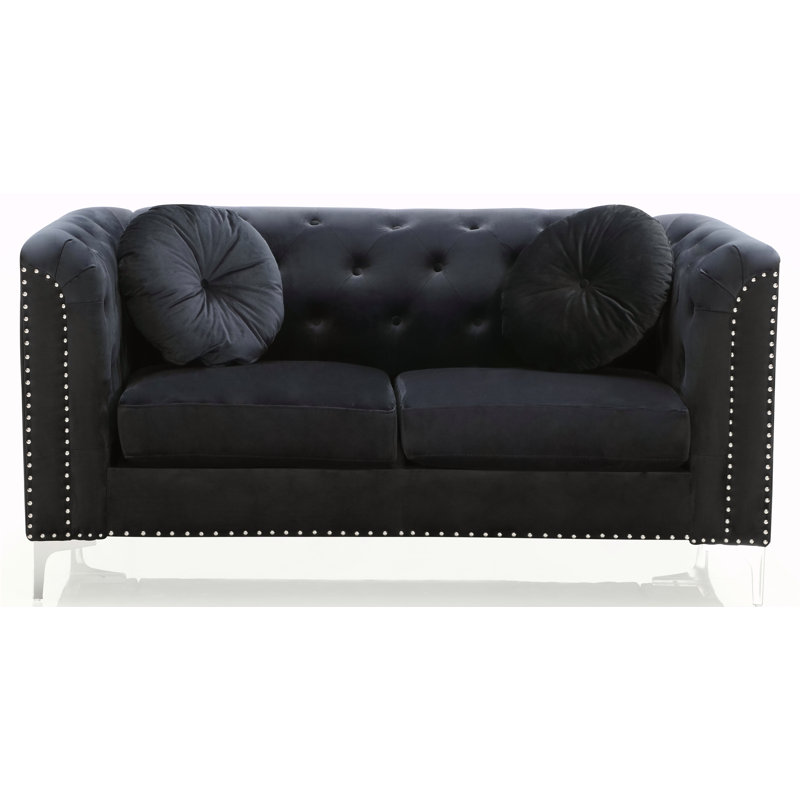 Causeuse Sleek, Noir