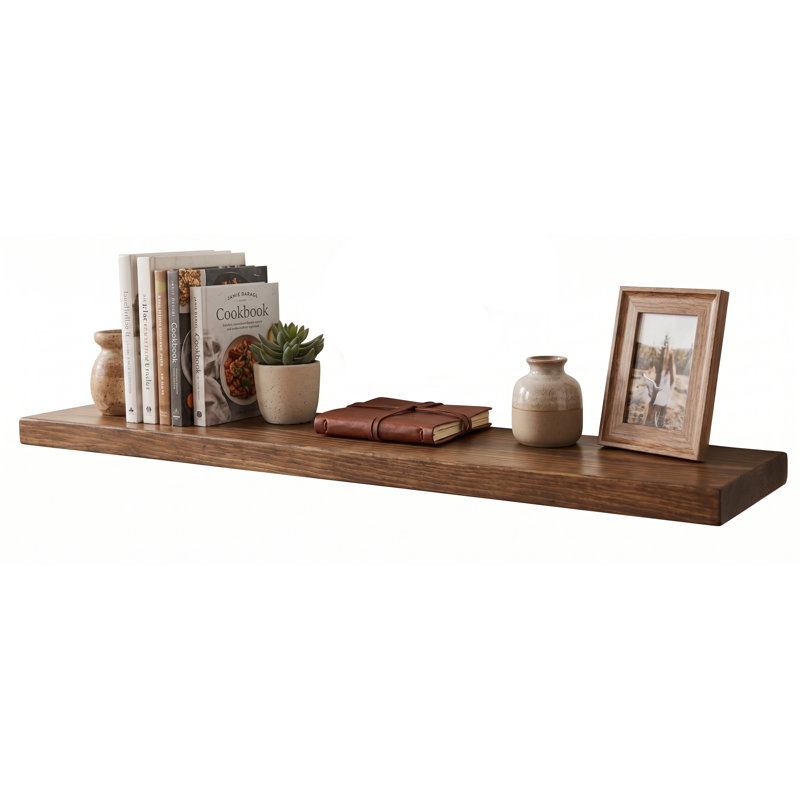 Devyn Pine, Medium Brown, 2" H x 60" W x 10" D