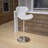 Oakgrove Swivel Upholstered Adjustable Height Counter Stool with Metal Frame-30971350