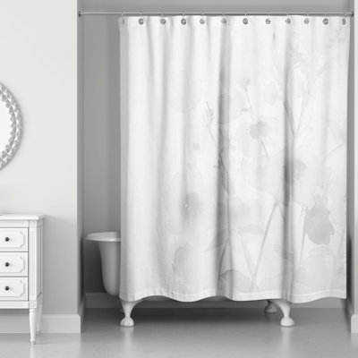 Gutowski Floral Single Shower Curtain