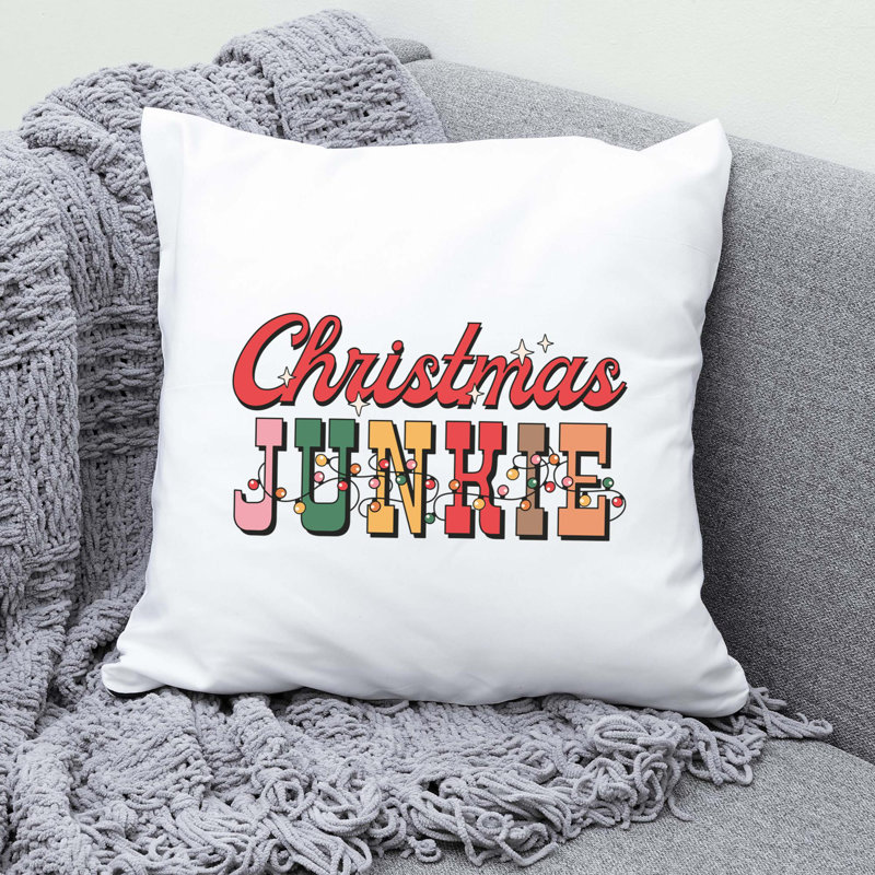Christmas_9 Reversible Throw Pillow, 18" x 18"