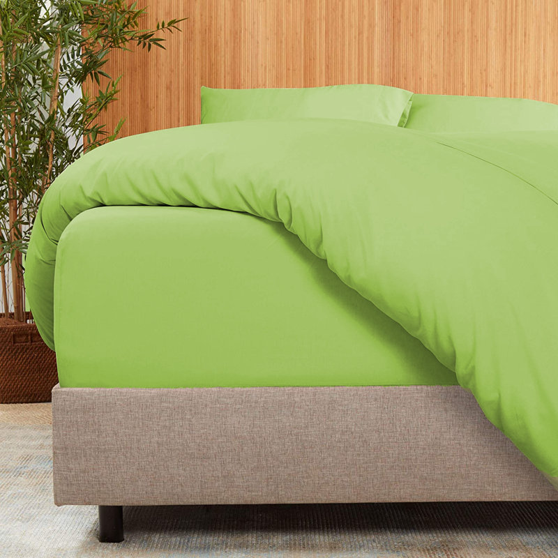 Duvet Cover, Queen Duvet Cover, Lime