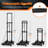 Folding Hand Truck Utility Cart, Portable Luggage Cart with Large Bag and Bungee Cord