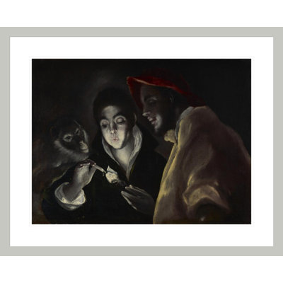 An Allegory [Fàbula] by El Greco -Framed Giclee Print