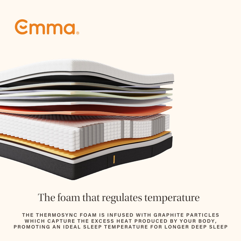 Emma Original Pro Mattress, Kingsize (5' )
