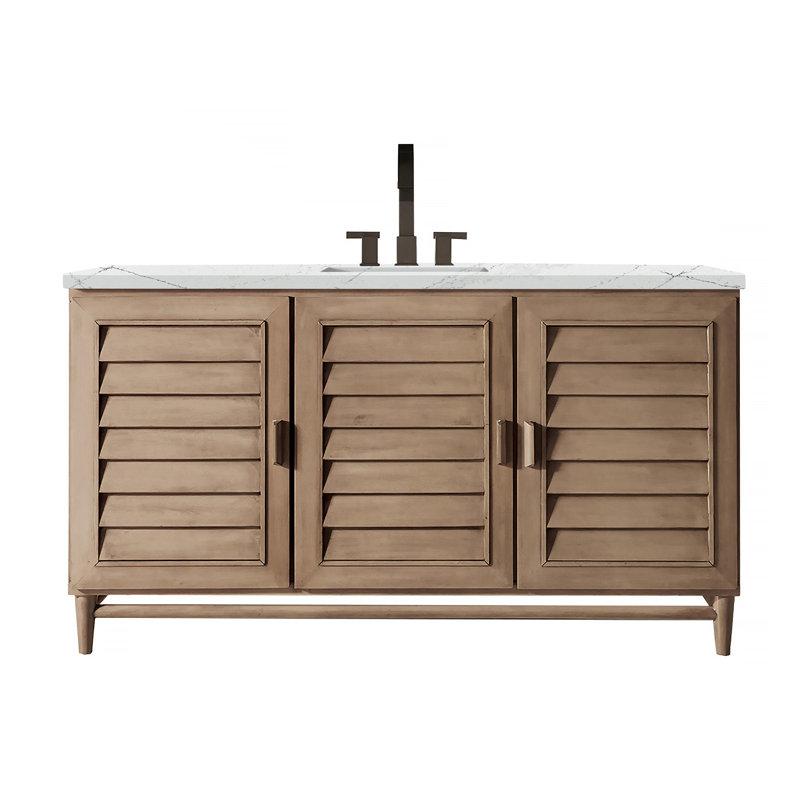 Portland 60'' W Single Vanity, Ethereal Noctis