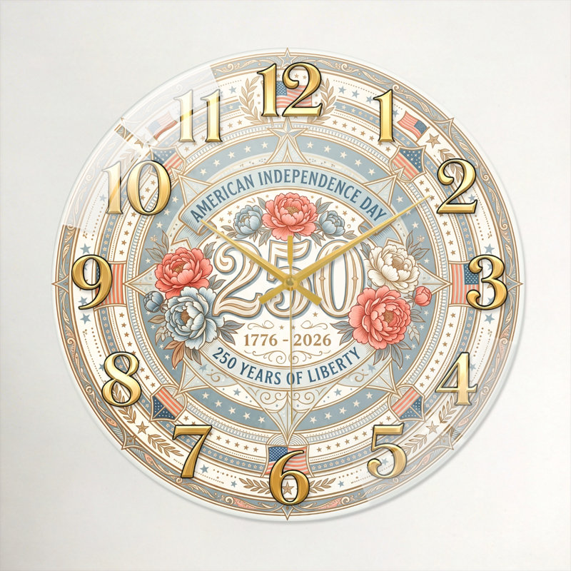 "American Independence USA 250th Anniversary Merchandise", 60 x 60 cm (23,6 x 23,6 pouces)