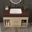 Ensemble de meuble-lavabo mural flottant 29,9 po-134280106