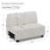 Corduroy Double Seat Module Part B  For Modular Sofa