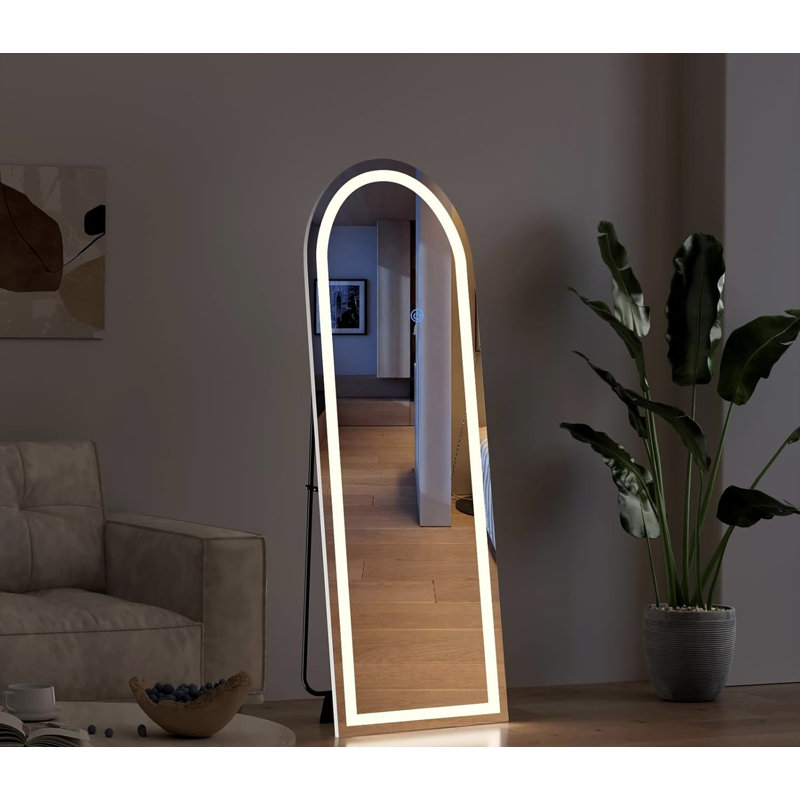 Full Length Mirror With LED Lights 56"X20"
