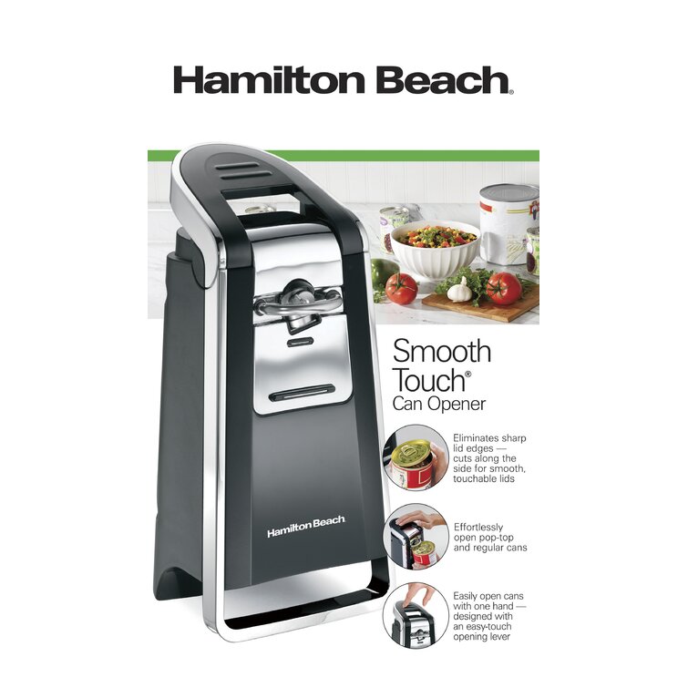 Hamilton Beach Smooth Touch Can Opener Model 76606Z
