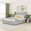 Grand lit plateforme avec rangement Bucher