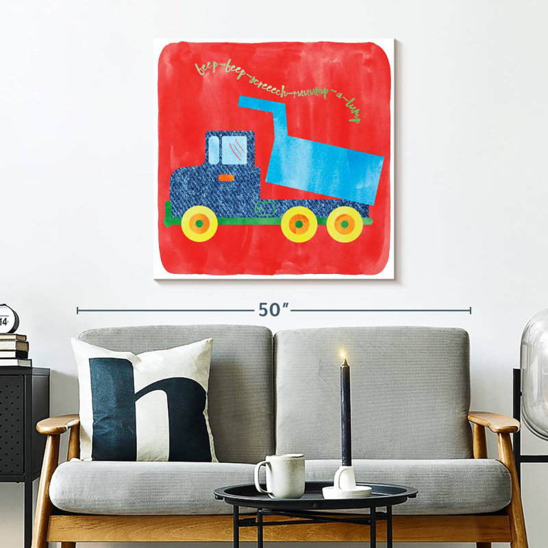Ashelle Dump Truck, 30" H x 30" W