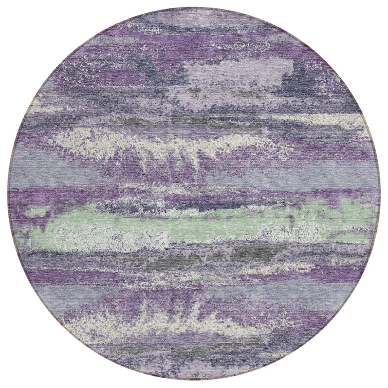 Aleighna Area Rug with Non-Slip Backing