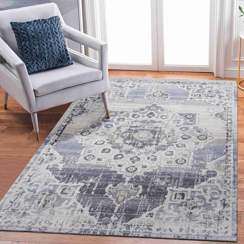 Collection Medallion Area Rug, Rectangle 7'9" x 10'