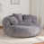 Gray Faux Leather