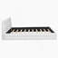 Grand lit plateforme tapissier-734052419