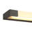 22.4" Dimmable Matte Black linear LED Wall Sconce