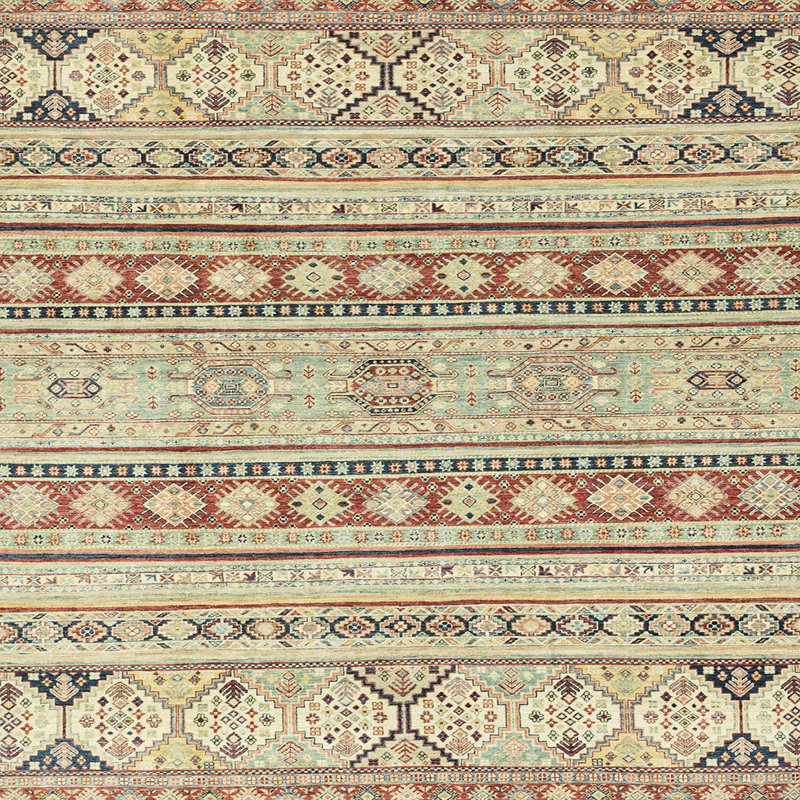 Abstract Indoor Rug, Square 5'