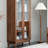 High quality walnut bookcase