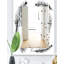 Miroir de salle de bain/meuble-lavabo plumes 28-40100756