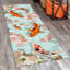 Tapis à motif géométrique non tissé artistique avec motif géométrique moderne pour la maison et le bureau-126248031