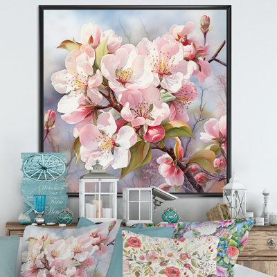 " Apple Blossom Charm In Winter "