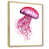 Toile naturelle avec cadre flottant