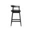 Taneishia Stool with Solid Wood Frame