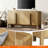 63" Mid-Century Modern TV Stand With Storage, Entertainment Center With Adjustable Shelves,Wooden TV Console With 4 Doors For Living Room-449540619