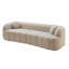 99.2" Modern Compressed Sofa, Cloud Couch 3-Seater Corduroy Sofa-154684203