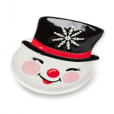 Petite assiette «Happy Snowman»