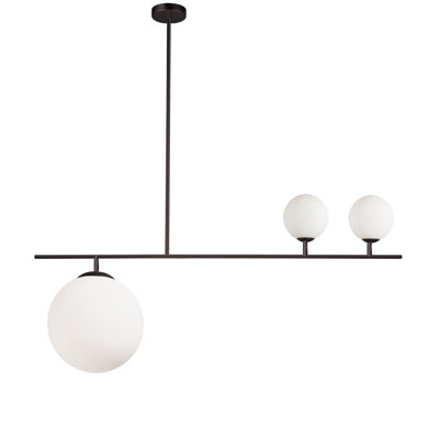 Luminaire suspendu incandescent 3 lumières Orion