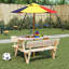 Hildegard Kids 2 Piece Solid Wood Rectangular and Chair Set-273735463