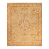 Classic One-of-a-Kind 9' 2" X 11' 2" Hand Knotted Area Rug