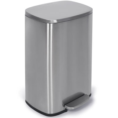 Stainless Steel Step On Kitchen Rubbish Bin