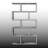 Geometric Minimalist 10 Shelves Bookcase-983659640
