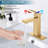 Single-Hole Single-handle Bathroom Faucet with Drain Assembly-94241603