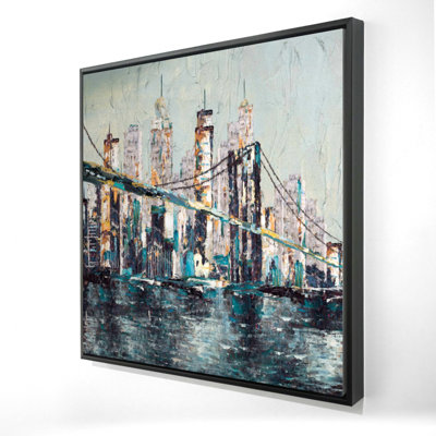 " Abstract And Texturized Bridge "