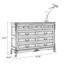 Armoire d'appoint en noyer massif