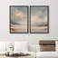 «Minimal Desert Landscape Neutral Sky Wall Art Decor», impression sur toile 2 pièces-129189687-129189688