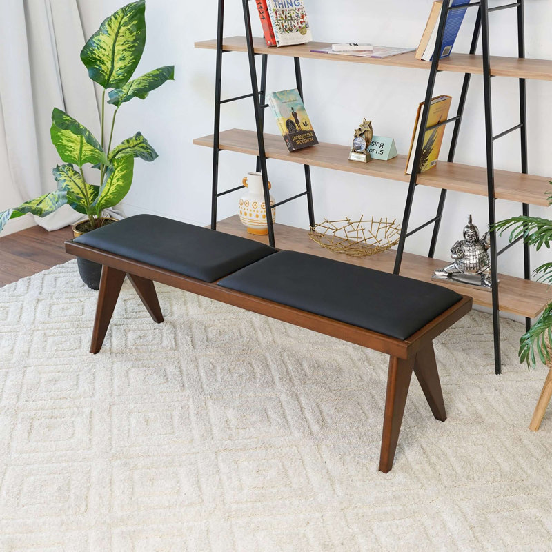 Banc en cuir New Vegan Keira