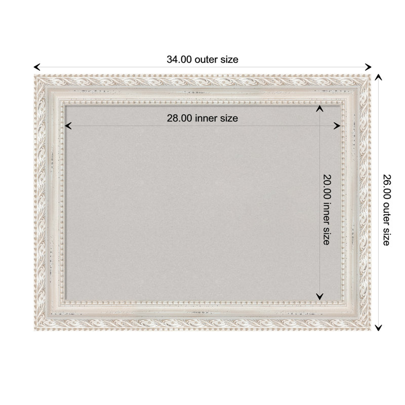 Wall Cork Small - 2' - 4' Bulletin Board, 26" x 34"