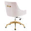 Chaise de bureau en velours Discern Performance par Modway-1079178935