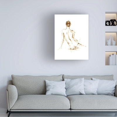 Drybrush Figure Study II par Ethan Harper - peinture sur toile tendue