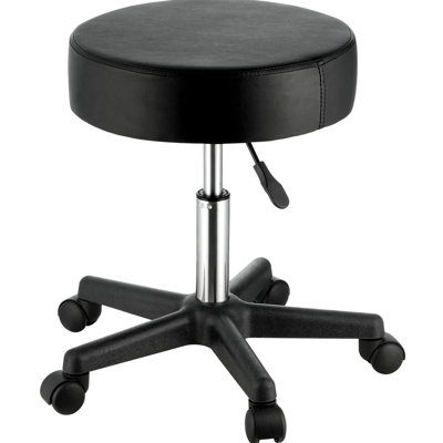 Tabourets roulants avec roulettes Fauteuil pivotant à hauteur réglable avec poids de 400 lb pour le salon médical Tatoo