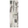 Clareon Abstract Machine Woven Polypropylene Area Rug in Gray