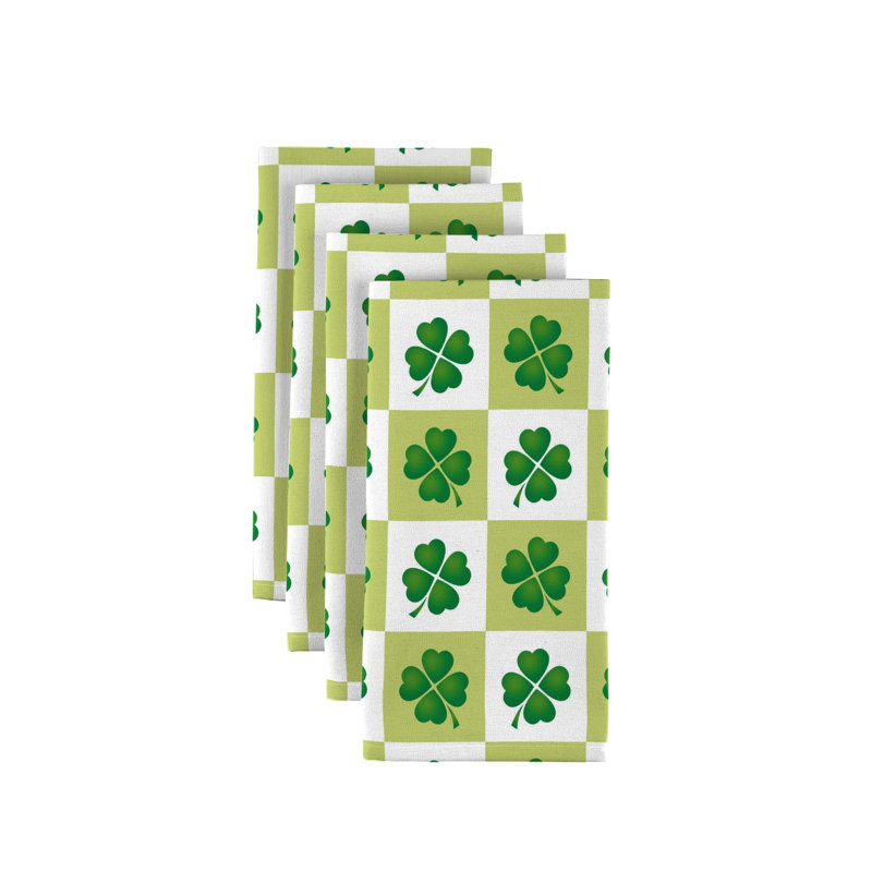 Slawson Polyester Floral Square Napkin